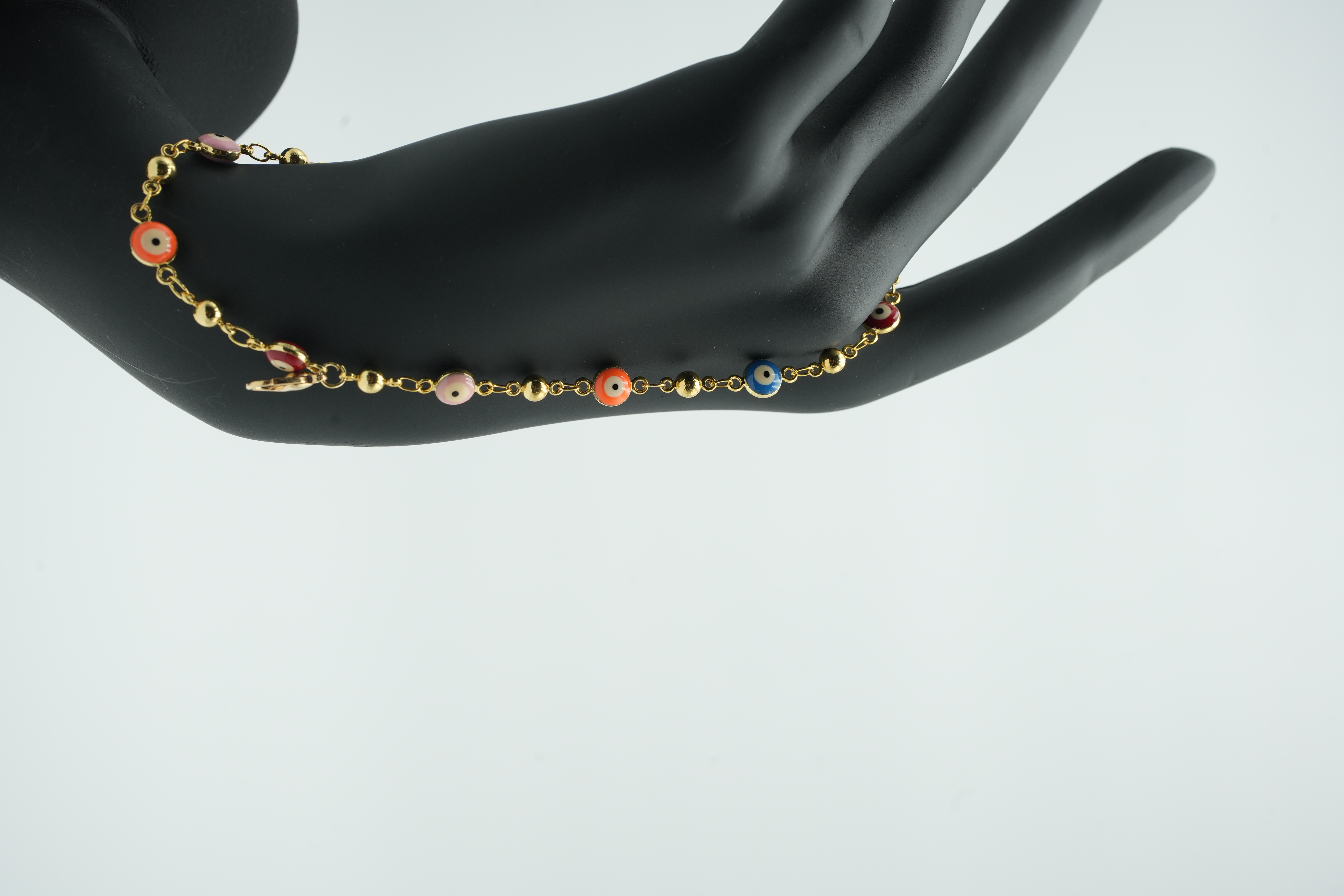 Renkli Gözlü Yasmin Kolye